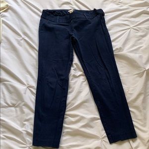 J Crew printed stretchy dress pants